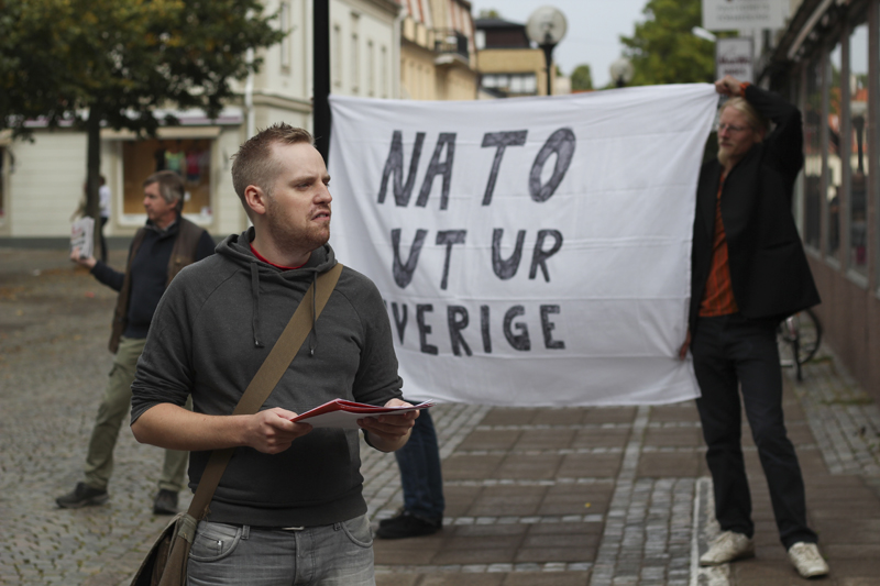 Torgmöte i Nybro.