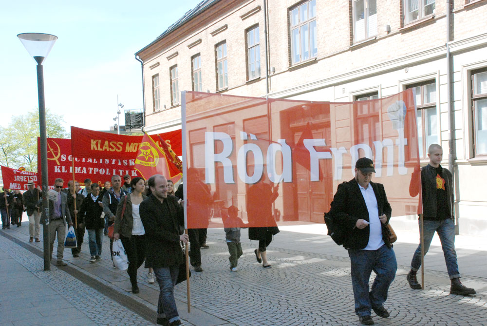 Röd Front-demonstration i Helsingborg