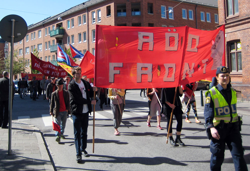 Röd Front-demonstrationen i Malmö