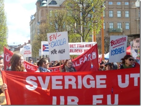 Röd Front-demonstration i Jönköping
