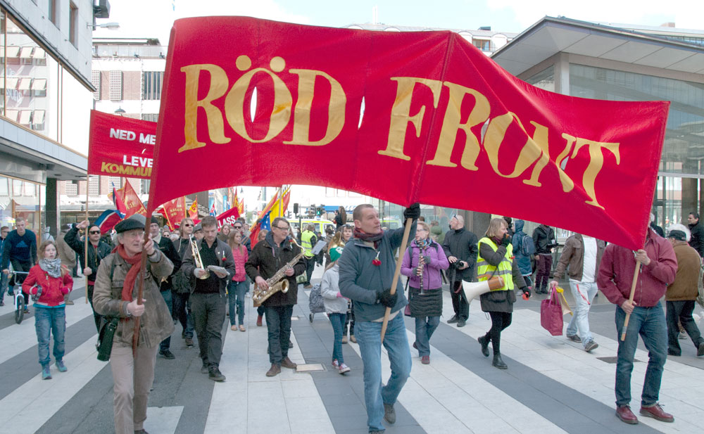 Röd Front-demonstrationen i Stockholm